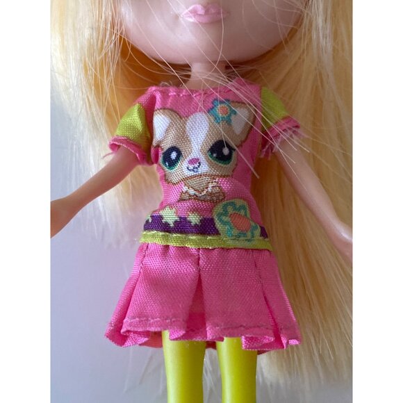 Hasbro Littlest Pet Shop LPS Blythe Doll Purple Floral Moped Scooter Side Car - Picture 12 of 16